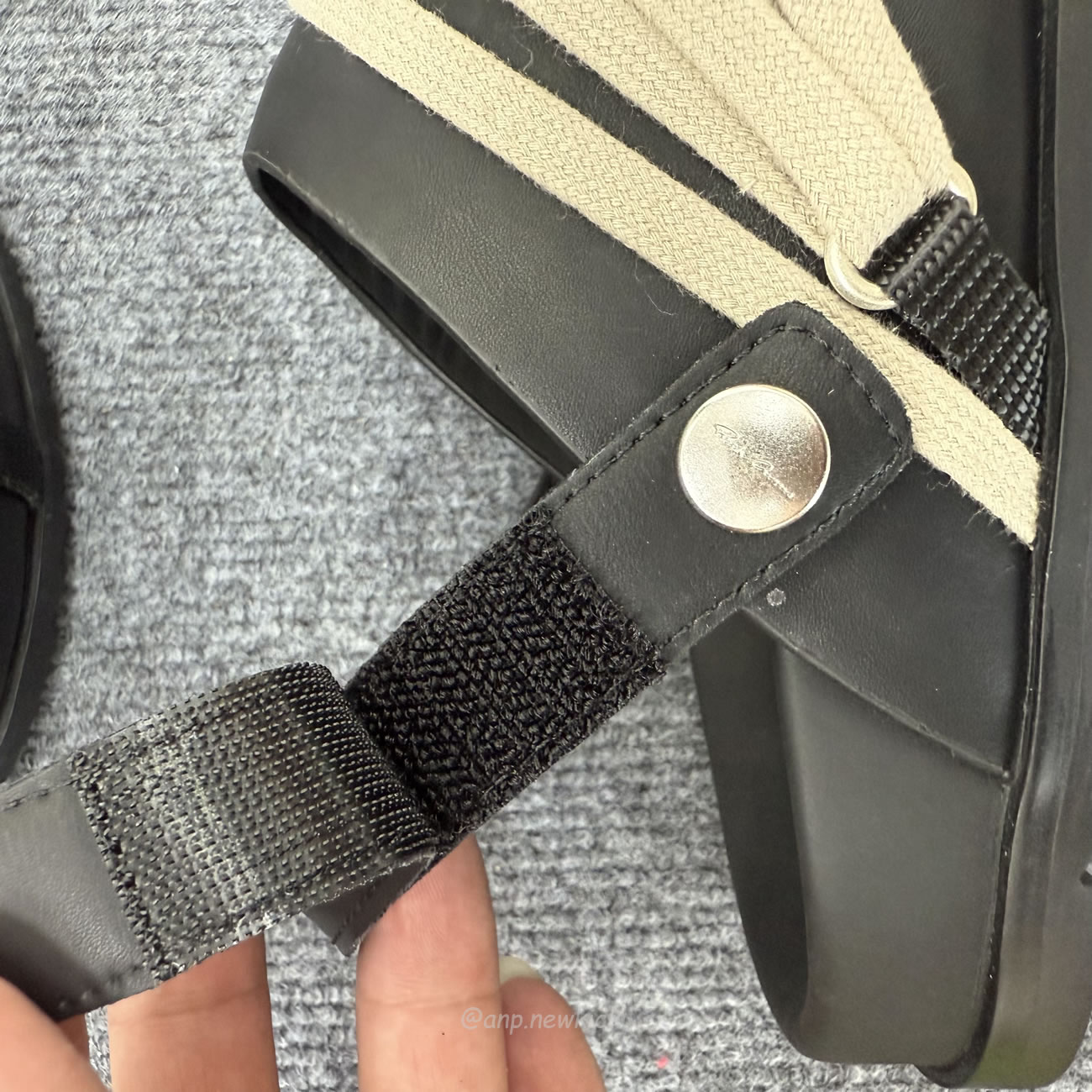 Rick Owens Hollywood Megalaced Mule Granola Black Ru01e5813 Loow1 09 (4) - www.newkick.vip